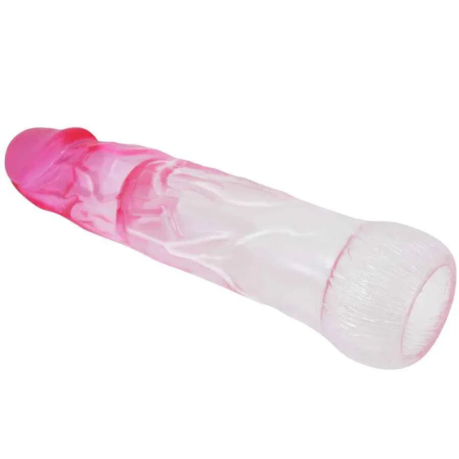 PRETTY LOVE - NERON REALISTISCHE 6 CM PENISVERGRÖSSERUNGSHÜLSE ROSA - Vanelion Paradise