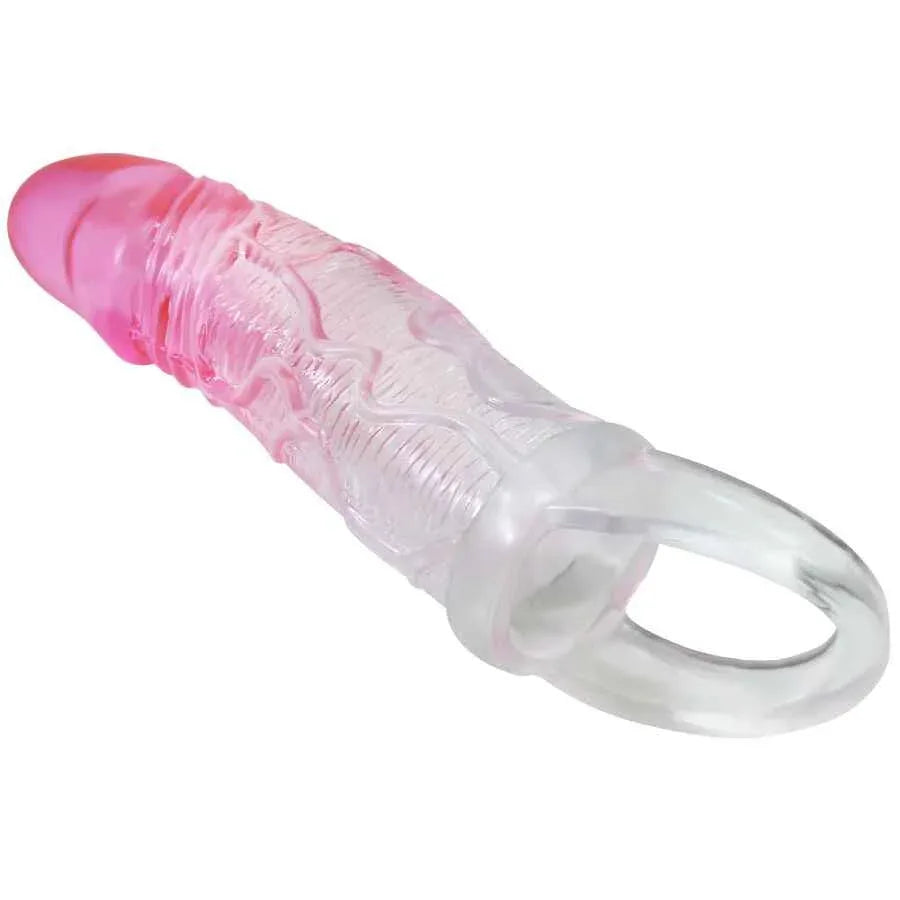 PRETTY LOVE - ODES REALISTISCHE 2 CM PENISVERGRÖSSERUNGSHÜLSE ROSA - Vanelion Paradise