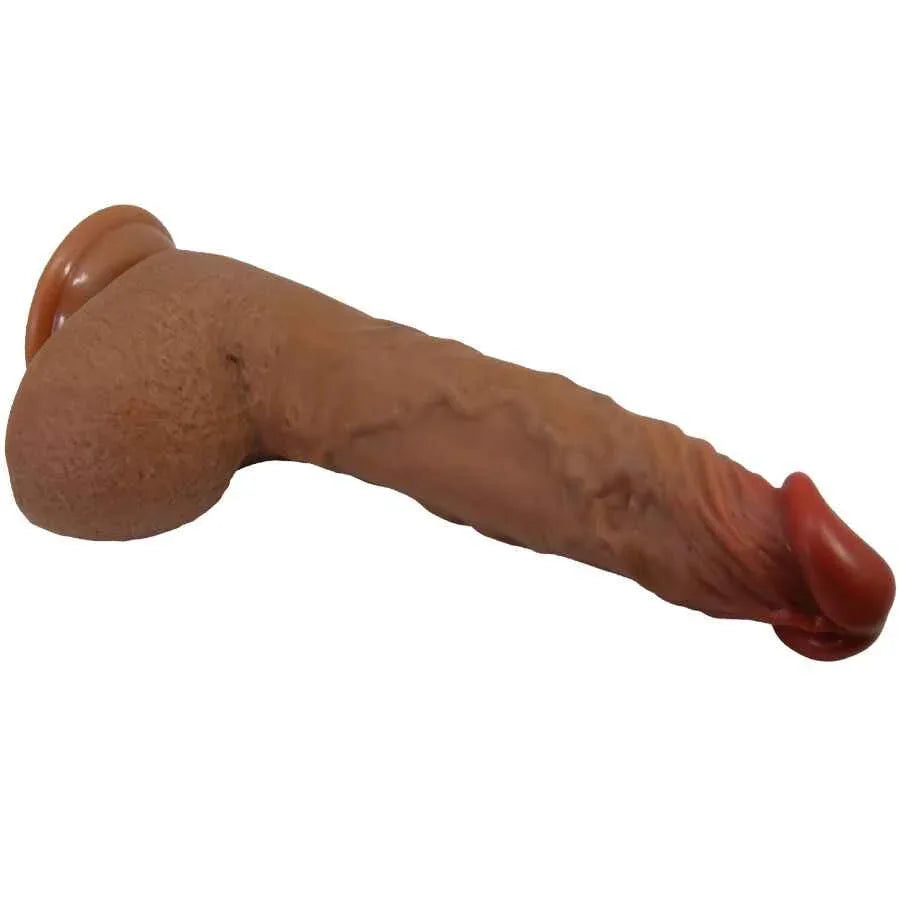 BAILE - SCHÖNER WILKS 5 EINSTELLUNGEN REALISTISCHER VIBRATOR 25 CM MULATO - Vanelion Paradise