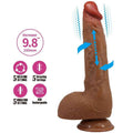 BAILE - SCHÖNER WILKS 5 EINSTELLUNGEN REALISTISCHER VIBRATOR 25 CM MULATO - Vanelion Paradise