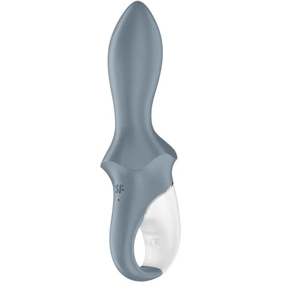 SATISFYER - AIR PUMP BOOTY 1 ANAL AUFBLASBARER VIBRATOR GRAU - Vanelion Paradise