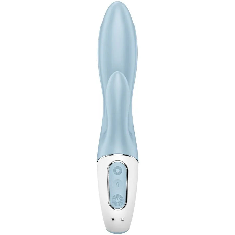 SATISFYER - AIR PUMP BUNNY 1 AUFBLASBARER KANINCHENVIBRATOR BLAU - Vanelion Paradise