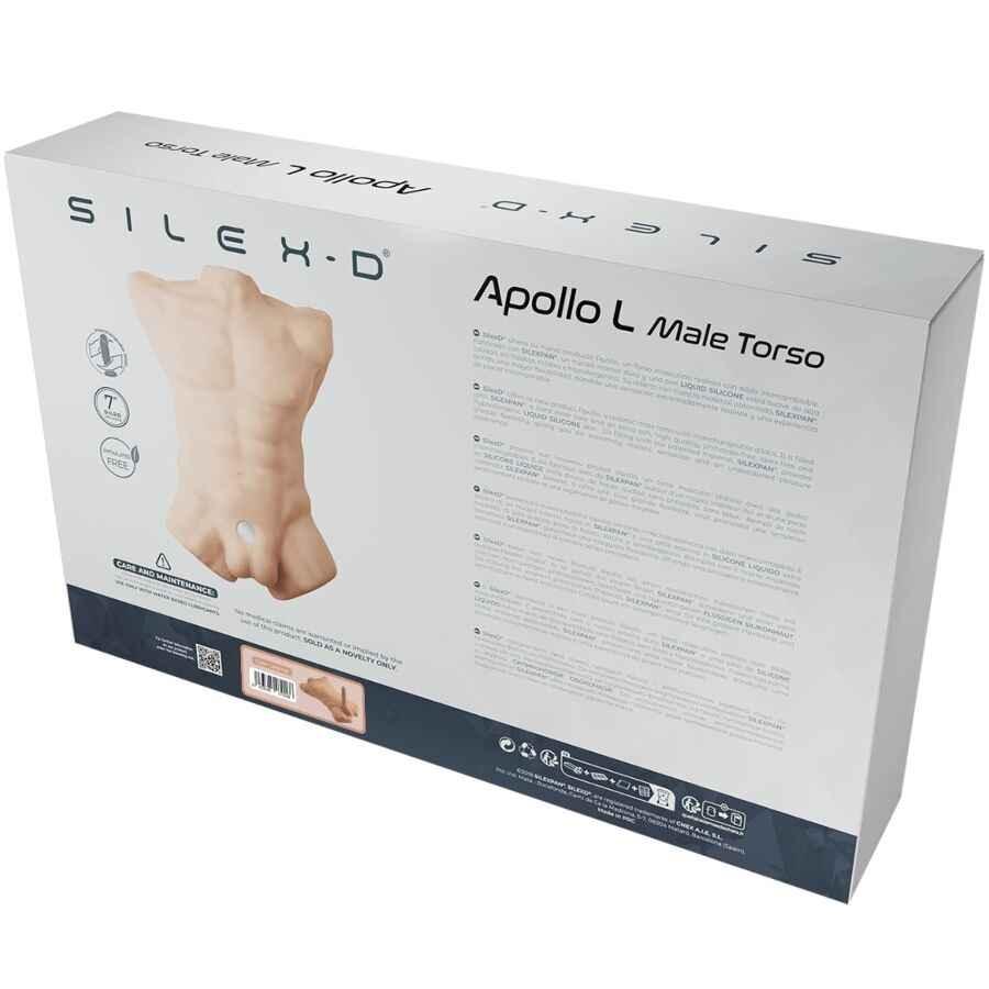 SILEXD - APOLLO L REALISTISCHER MÄNNLICHER TORSO KARAMELL - Vanelion Paradise