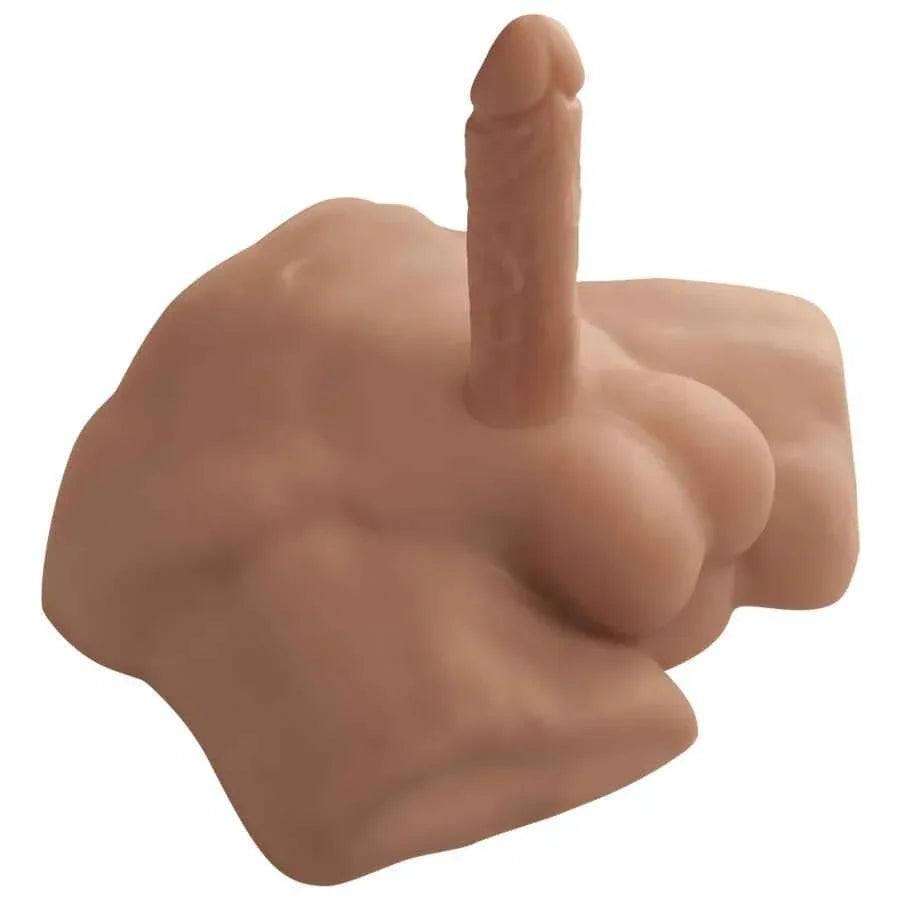 SILEXD - APOLLO S REALISTISCHER MÄNNLICHER HALBTORSO KARAMELL - Vanelion Paradise