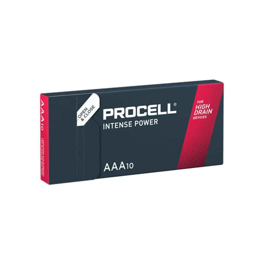 PROCELL - INTENSIVE POWER ALKALINE LR03 AAA 1,5V BOX*10 - Vanelion Paradise