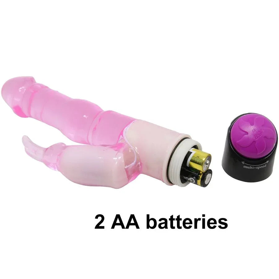 BAILE - WAVES OF PLEASURE FANTASY VIBRATOR MIT KANINCHEN 23 CM - Vanelion Paradise