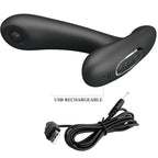 PRETTY LOVE - REMINGTON ANAL- UND VAGINAL-VIBRATIONSMASSAGER SCHWARZ