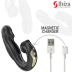 IBIZA - ROSE VIBRATOR SCHNAPPEFFEKT UND KLITORIS-STIMULATOR - Vanelion Paradise
