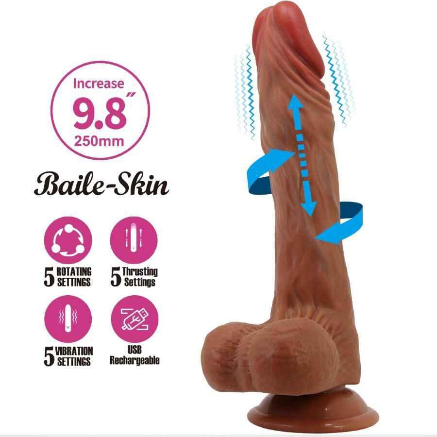 BAILE - CALISTO REALISTISCHER DILDO 24 CM HAUTFARBEN - Vanelion Paradise