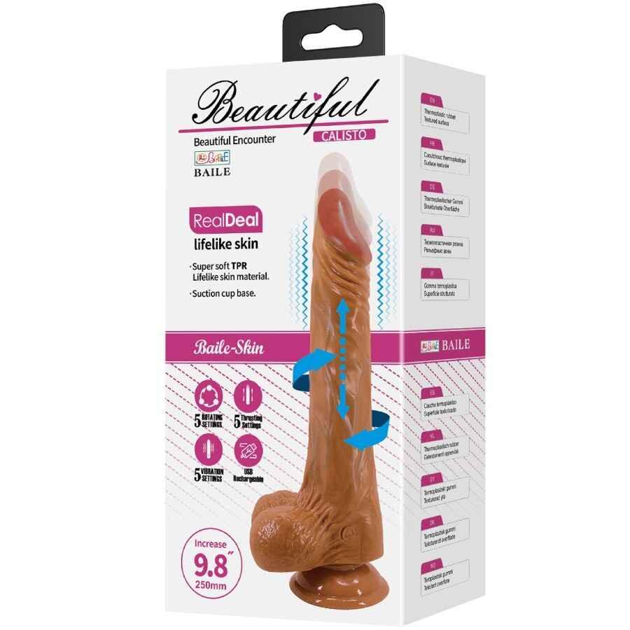 BAILE - CALISTO REALISTISCHER DILDO 24 CM HAUTFARBEN - Vanelion Paradise