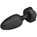 Pretty Love Varian Anal Plug mit LED-Licht Schwarz 10,8 cm