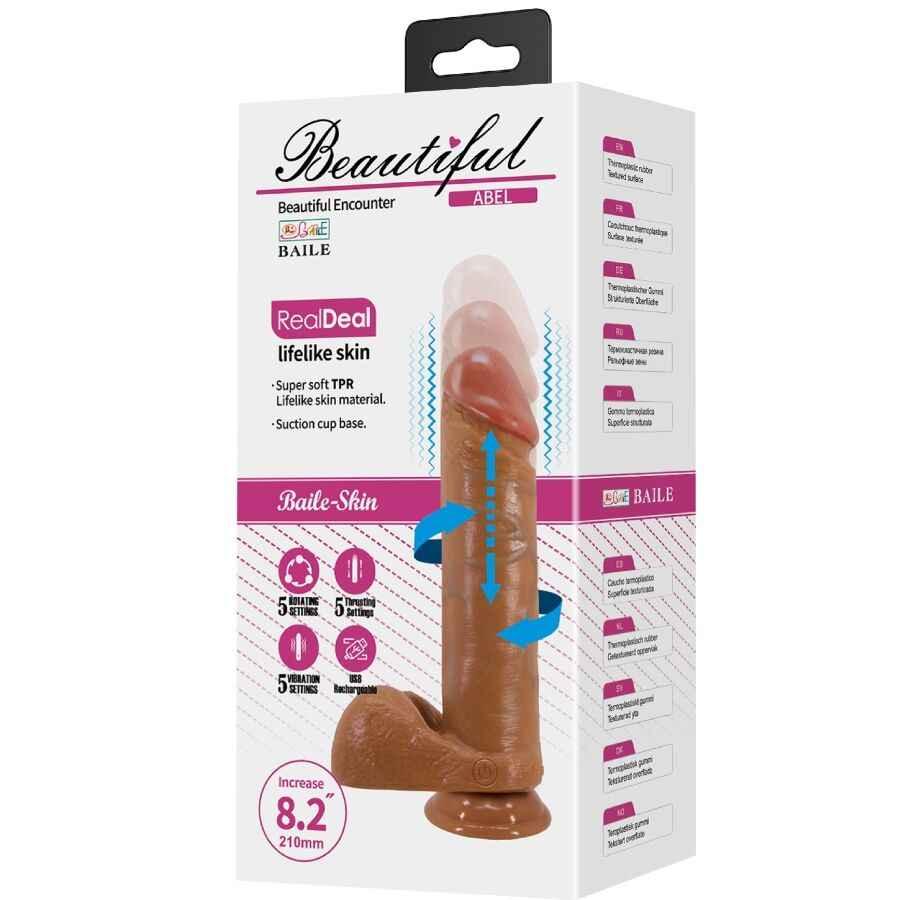 BAILE - ABEL REALISTISCHER DILDO 21 CM MULATTE - Vanelion Paradise