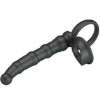 PRETTY LOVE - TATUM VIBRIERENDER PENISRING MIT STECKER 10 VIBRATIONEN SCHWARZ
