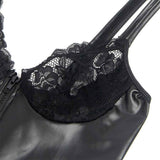 SUBBLIME - 957568 LEDERKLEID MIT REISSVERSCHLUSS SCHWARZ S/M - Vanelion Paradise