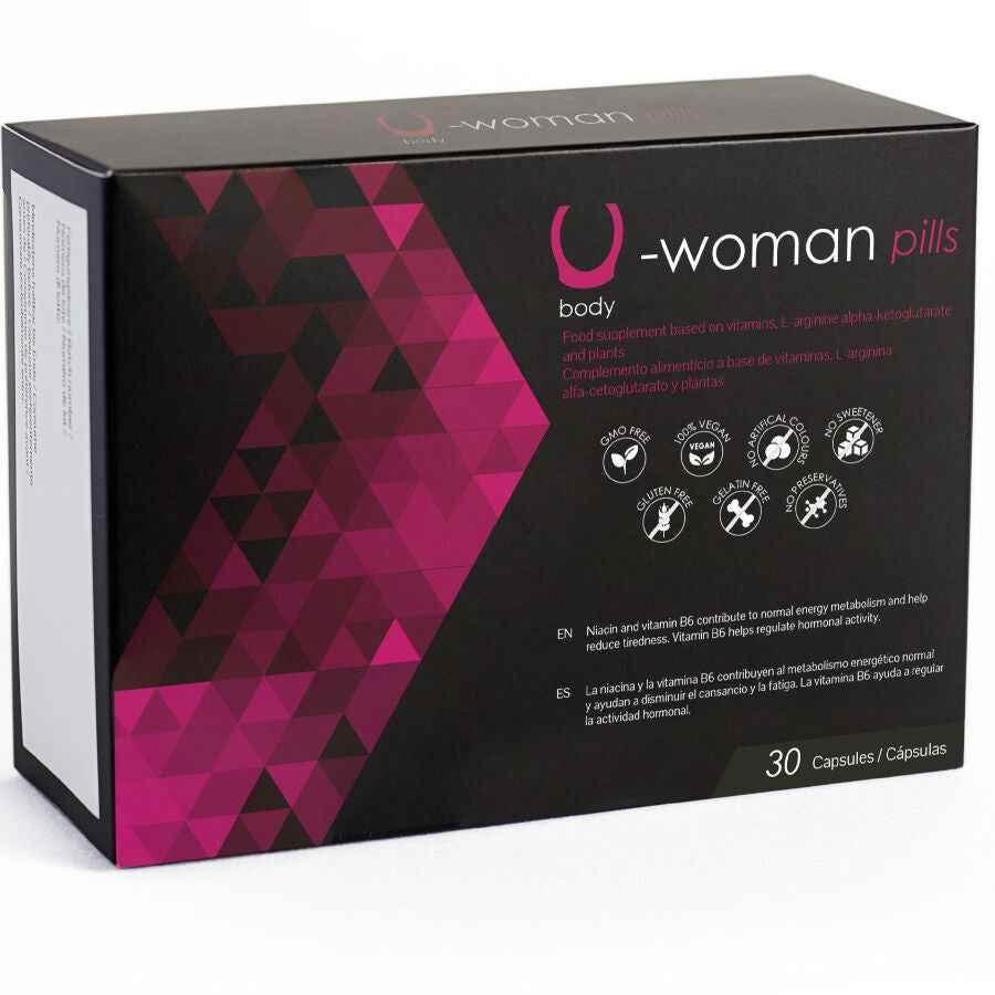 500 COSMETICS - U-WOMAN STEIGERT DIE LIBIDO DER FRAU - 30 KAPSELN - Vanelion Paradise