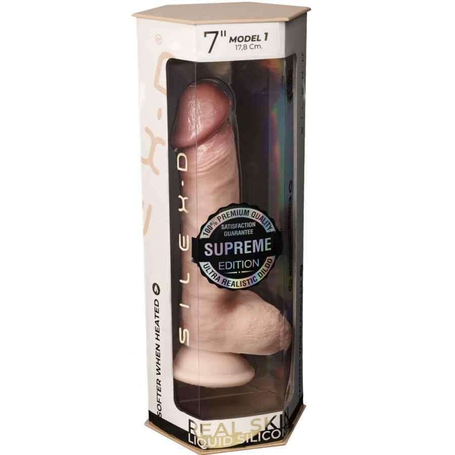 SILEXD - PREMIUM THERMOAKTIVER SILIKON-REALISIERTER PENIS 17,8 CM - Vanelion Paradise