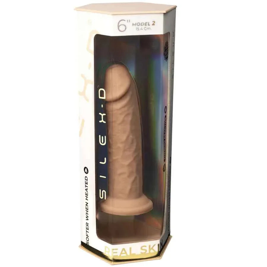 SILEXD - REALISTISCHES PENISMODELL 2 PREMIUM THERMOAKTIVES SILIKON 15,4 CM - Vanelion Paradise