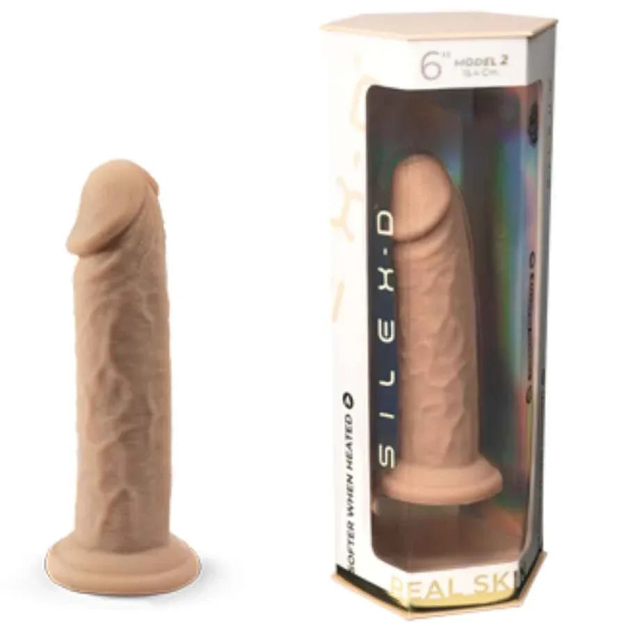 SILEXD - REALISTISCHES PENISMODELL 2 PREMIUM THERMOAKTIVES SILIKON 15,4 CM - Vanelion Paradise