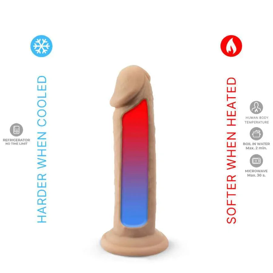 SILEXD - REALISTISCHES PENISMODELL 2 PREMIUM THERMOAKTIVES SILIKON 15,4 CM - Vanelion Paradise