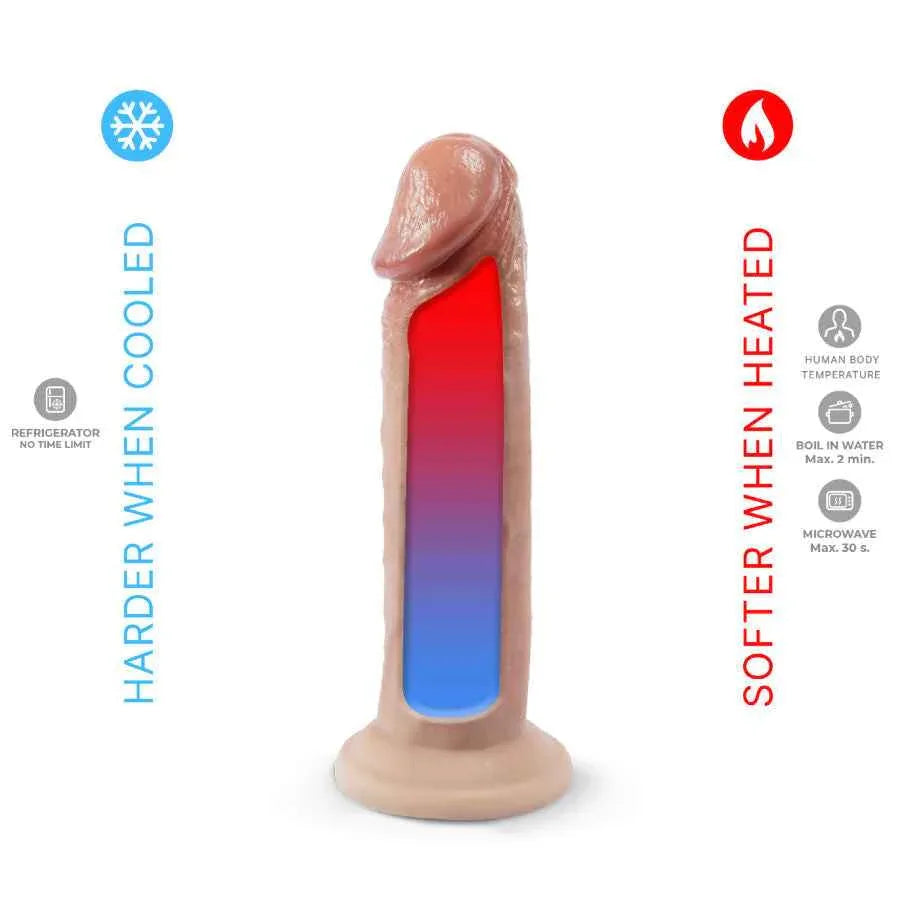 SILEXD - REALISTISCHES PENISMODELL 2 PREMIUM THERMOAKTIVES SILIKON 19 CM - Vanelion Paradise
