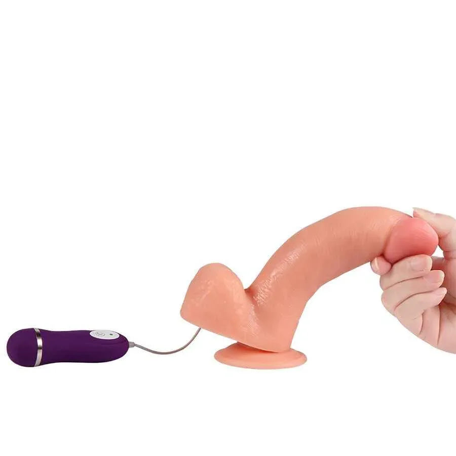 SHEQU - APOLO VIBRATORDILDO MIT FERNBEDIENUNG 24,5 CM - Vanelion Paradise