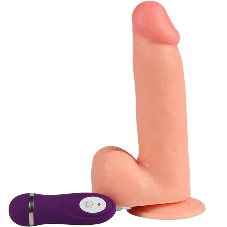 SHEQU - PHANTOM VIBRIERENDER DILDO MIT FERNBEDIENUNG 20 CM - Vanelion Paradise