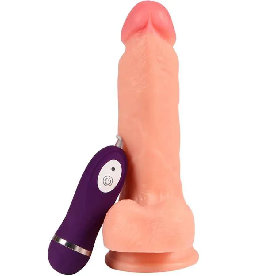 SHEQU - IRON DRAGON VIBRATORDILDO MIT FERNBEDIENUNG 17,5 CM - Vanelion Paradise