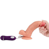 SHEQU - IRON DRAGON VIBRATORDILDO MIT FERNBEDIENUNG 17,5 CM - Vanelion Paradise
