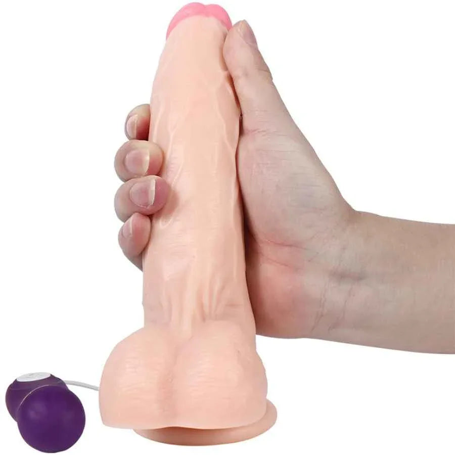 SHEQU - HOLY DRAGON VIBRATORDILDO MIT FERNBEDIENUNG 20,5 CM - Vanelion Paradise