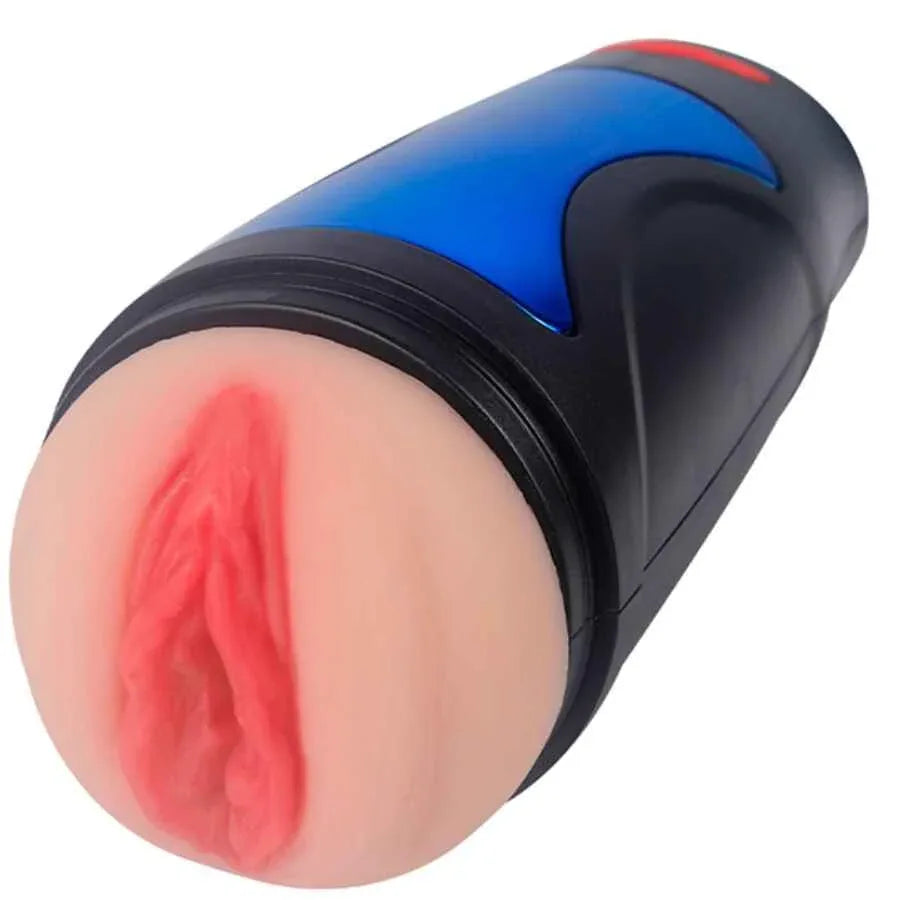 SHEQU - RENEE QUETSCHBARER VAGINA-MASTURBATOR MIT VIBRATION IM ETUI - Vanelion Paradise