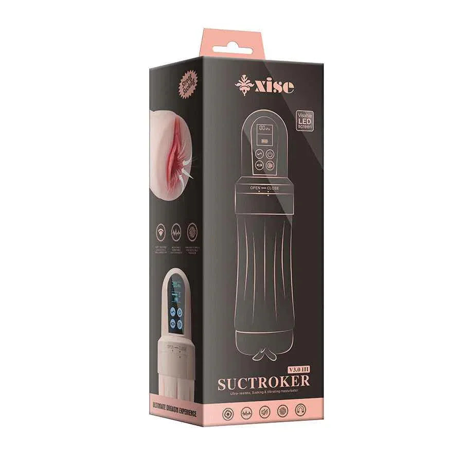 XISE - SUCTROKER V3.0 III VAGINA-MASTURBATOR MIT VIBRATION - Vanelion Paradise