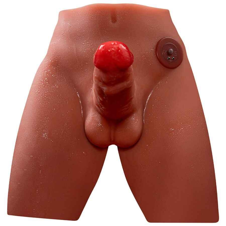 XISE - JASON REALISTISCHER DILDO-MASTURBATOR MIT STOSS UND VIBRATION 17 CM - Vanelion Paradise