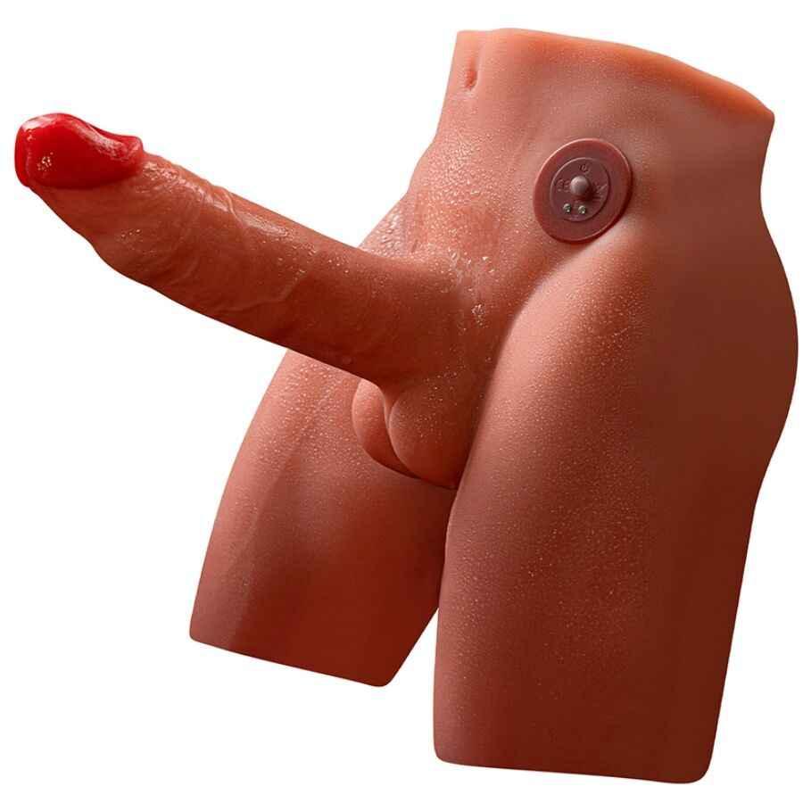 XISE - JASON REALISTISCHER DILDO-MASTURBATOR MIT STOSS UND VIBRATION 17 CM - Vanelion Paradise