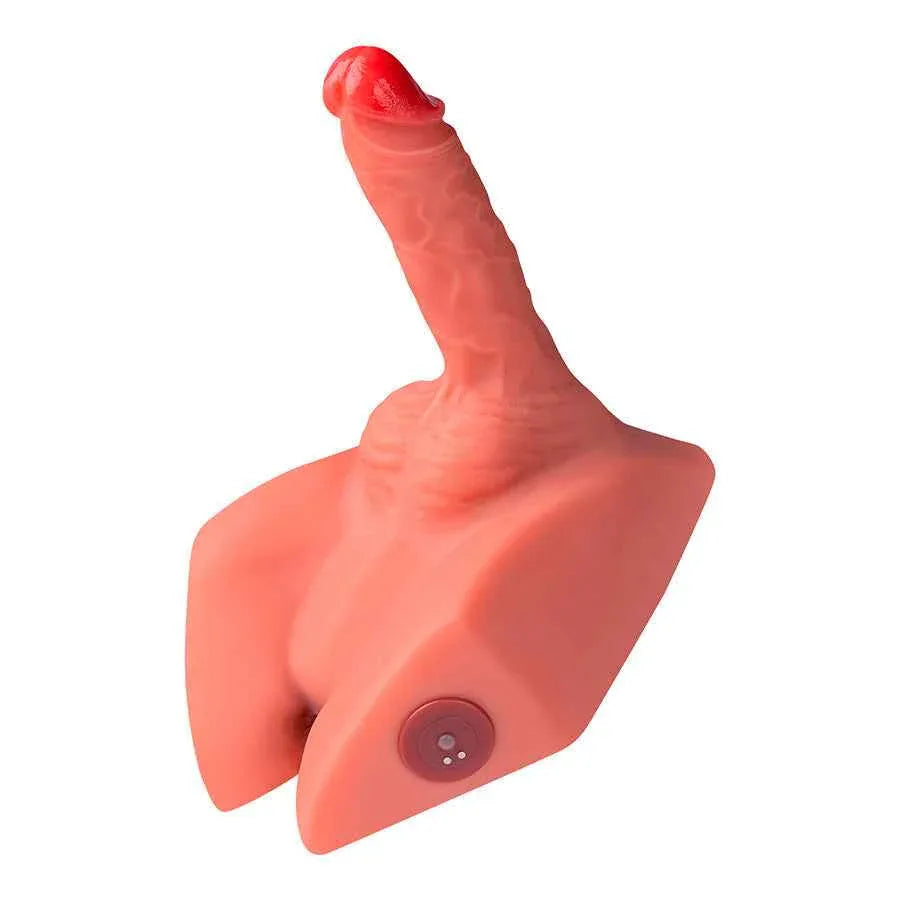 XISE - MICHAEL REALISTISCHER DILDO UND ANUS-MASTURBATOR MIT STOSSFUNKTION 15 CM - Vanelion Paradise