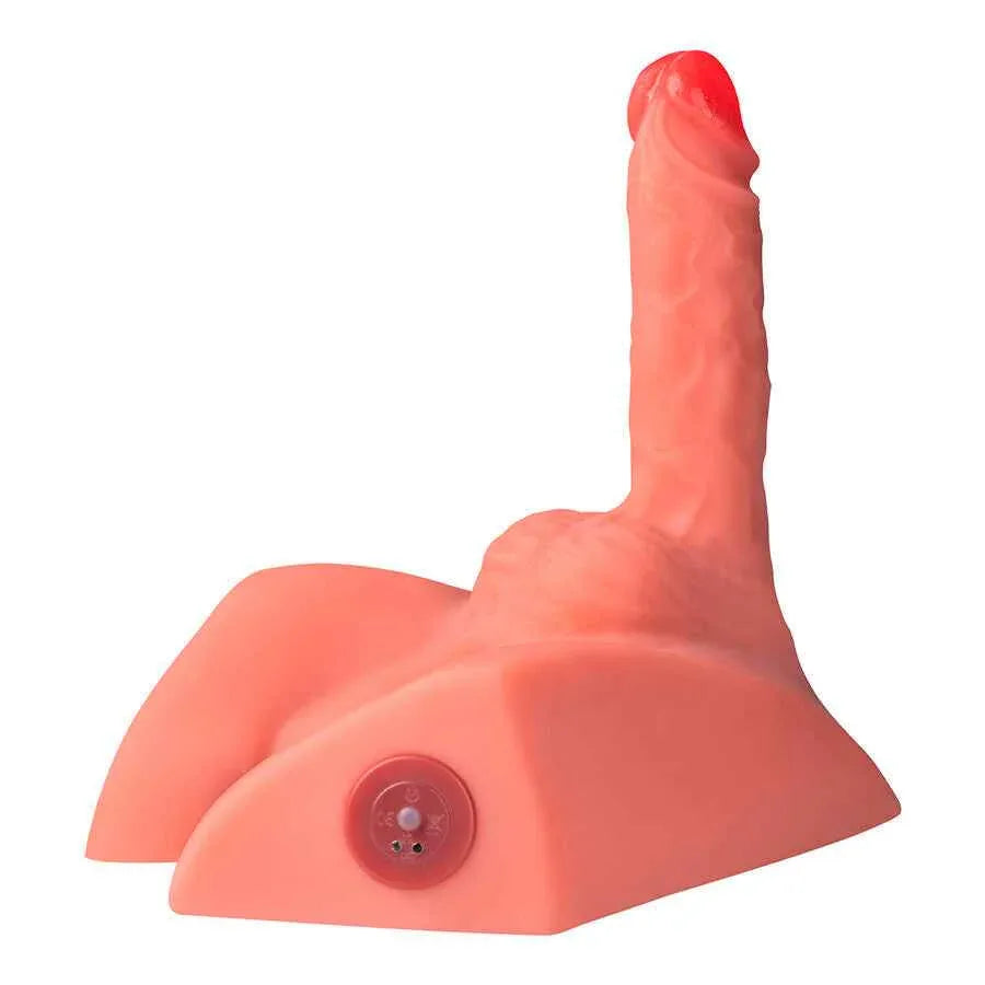 XISE - MICHAEL REALISTISCHER DILDO UND ANUS-MASTURBATOR MIT STOSSFUNKTION 15 CM - Vanelion Paradise