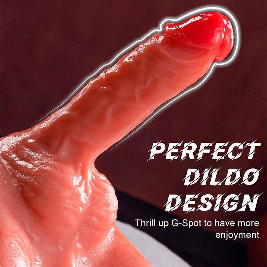 XISE - MICHAEL REALISTISCHER DILDO UND ANUS-MASTURBATOR MIT STOSSFUNKTION 15 CM - Vanelion Paradise