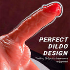 XISE - MICHAEL REALISTISCHER DILDO UND ANUS-MASTURBATOR MIT STOSSFUNKTION 15 CM - Vanelion Paradise