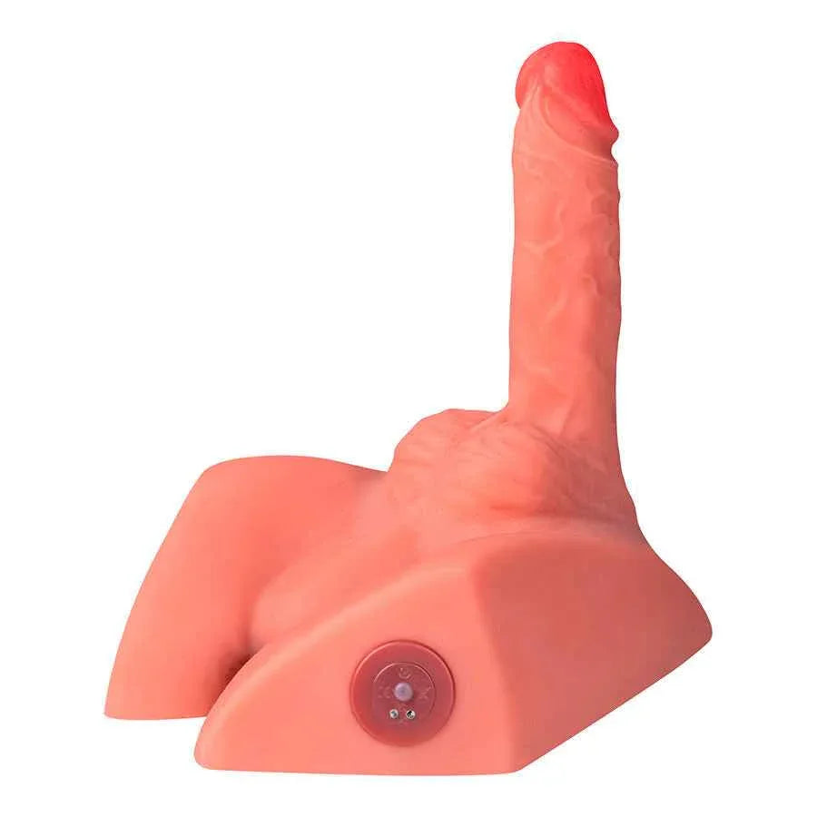 XISE - MICHAEL REALISTISCHER DILDO UND ANUS-MASTURBATOR MIT STOSSFUNKTION 15 CM - Vanelion Paradise