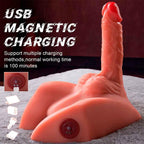 XISE - MICHAEL REALISTISCHER DILDO UND ANUS-MASTURBATOR MIT STOSSFUNKTION 15 CM - Vanelion Paradise