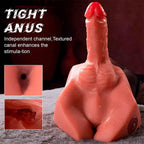 XISE - MICHAEL REALISTISCHER DILDO UND ANUS-MASTURBATOR MIT STOSSFUNKTION 15 CM - Vanelion Paradise