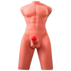 XISE - JASON HALBKÖRPER REALISTISCHER MÄNNLICHER TORSO MIT STOSS UND VIBRATION 55 CM - Vanelion Paradise