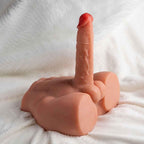 XISE - PEEL DILDO ASS REALISTISCHER DILDO-MASTURBATOR VORDERE POSITION MIT STOSSDÄMPFUNG 17,5 CM - Vanelion Paradise
