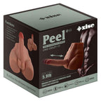 XISE - PEEL DILDO ASS REALISTISCHER DILDO-MASTURBATOR VORDERE POSITION MIT STOSSDÄMPFUNG 17,5 CM - Vanelion Paradise