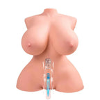 XISE - KLEINER STOSSENDER REALISTISCHER TORSO MIT WEIBLICHER VIBRATION 40 CM - Vanelion Paradise
