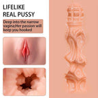 XISE - LYDIA WEIBLICHER VAGINA-MASTURBATOR MIT STOSSDÄMPFUNG 25 CM - Vanelion Paradise