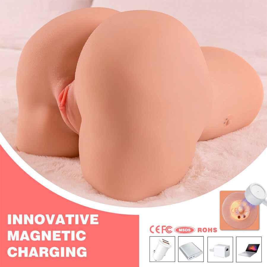 XISE - DANAE STOSSENDER REALISTISCHER VAGINA-MASTUBADOR MIT VIBRATION IN MEHREREN POSITIONEN - Vanelion Paradise