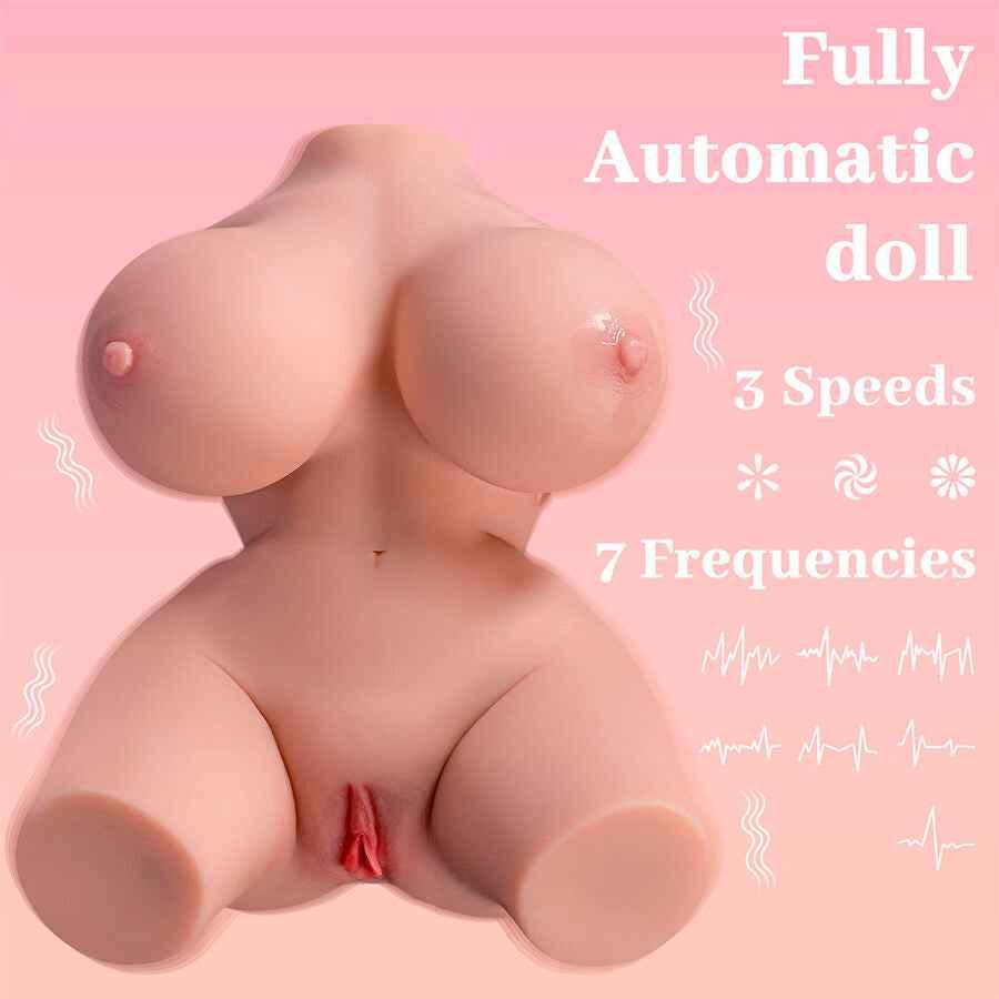 XISE - FRIEDA REALISTISCHER WEIBLICHER TORSO MIT VIBRATION 36 CM - Vanelion Paradise