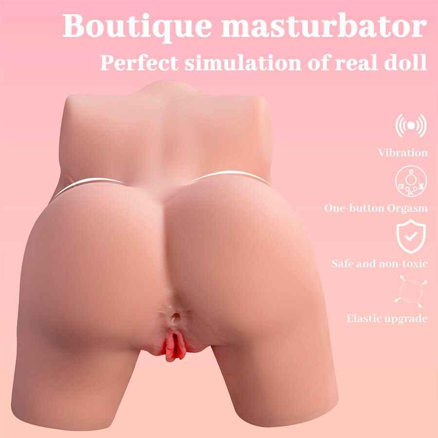 XISE - FRIEDA REALISTISCHER WEIBLICHER TORSO MIT VIBRATION 36 CM - Vanelion Paradise