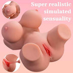 XISE - FRIEDA REALISTISCHER WEIBLICHER TORSO MIT VIBRATION 36 CM - Vanelion Paradise