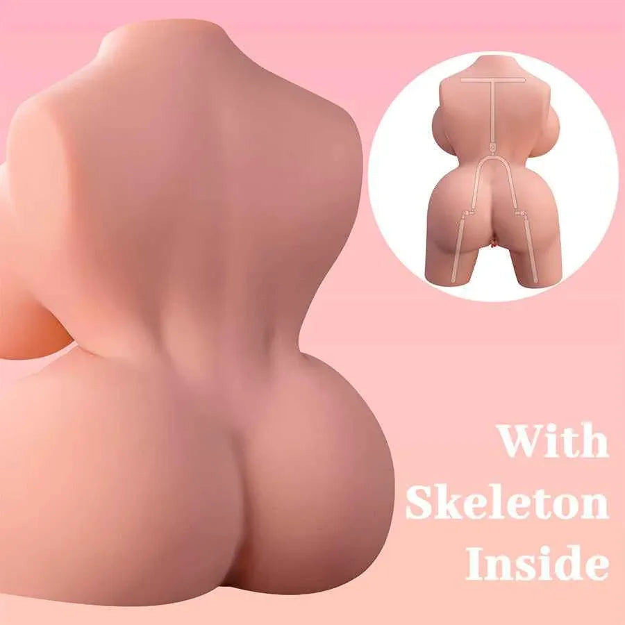 XISE - FRIEDA REALISTISCHER WEIBLICHER TORSO MIT VIBRATION 36 CM - Vanelion Paradise